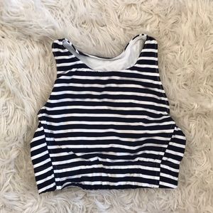 J. Crew X New Balance Crop Top